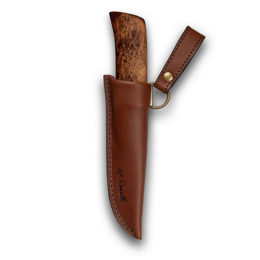 Jagdmesser Bauchöffner runde Spitze, dunkel